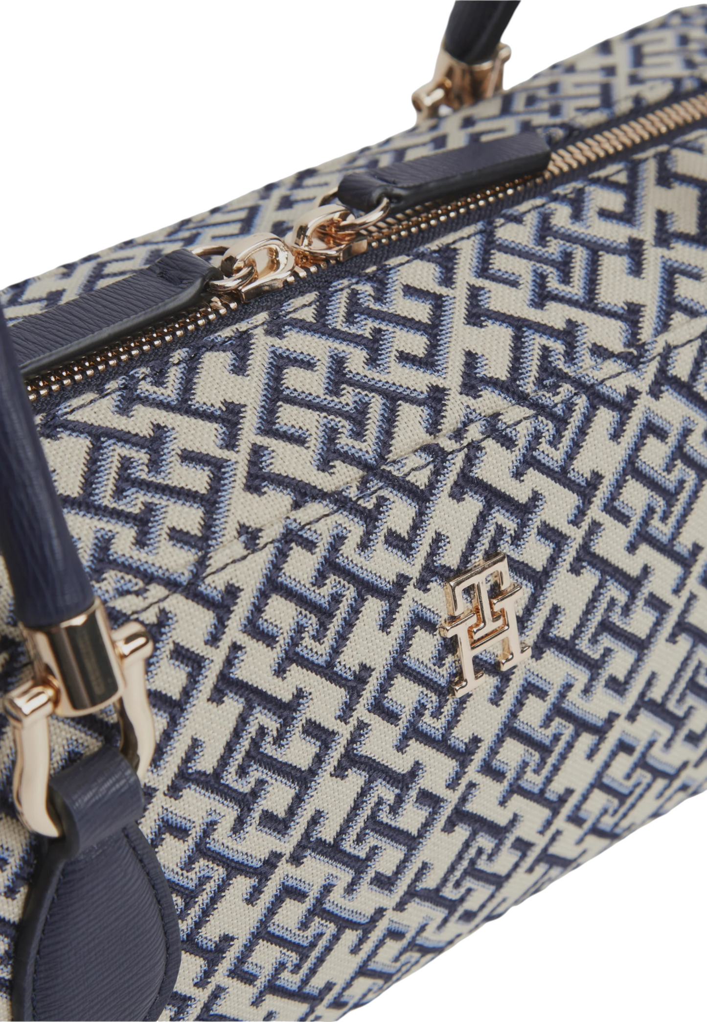 Borsa A Spalla Donna Tommy Hilfiger Shoulder Bag Jacquard Th Grace AW0AW18752