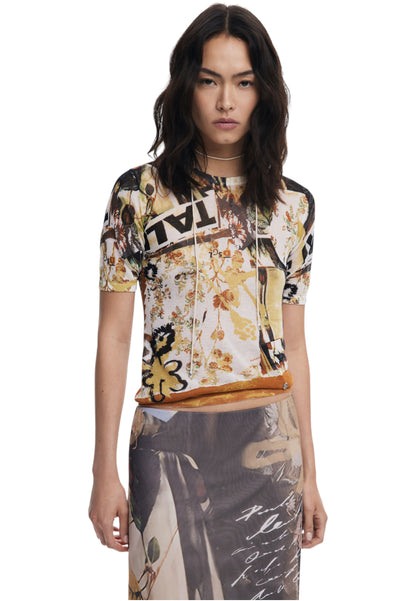 Gonna  Donna Desigual  Fal Collage 25WWFK05