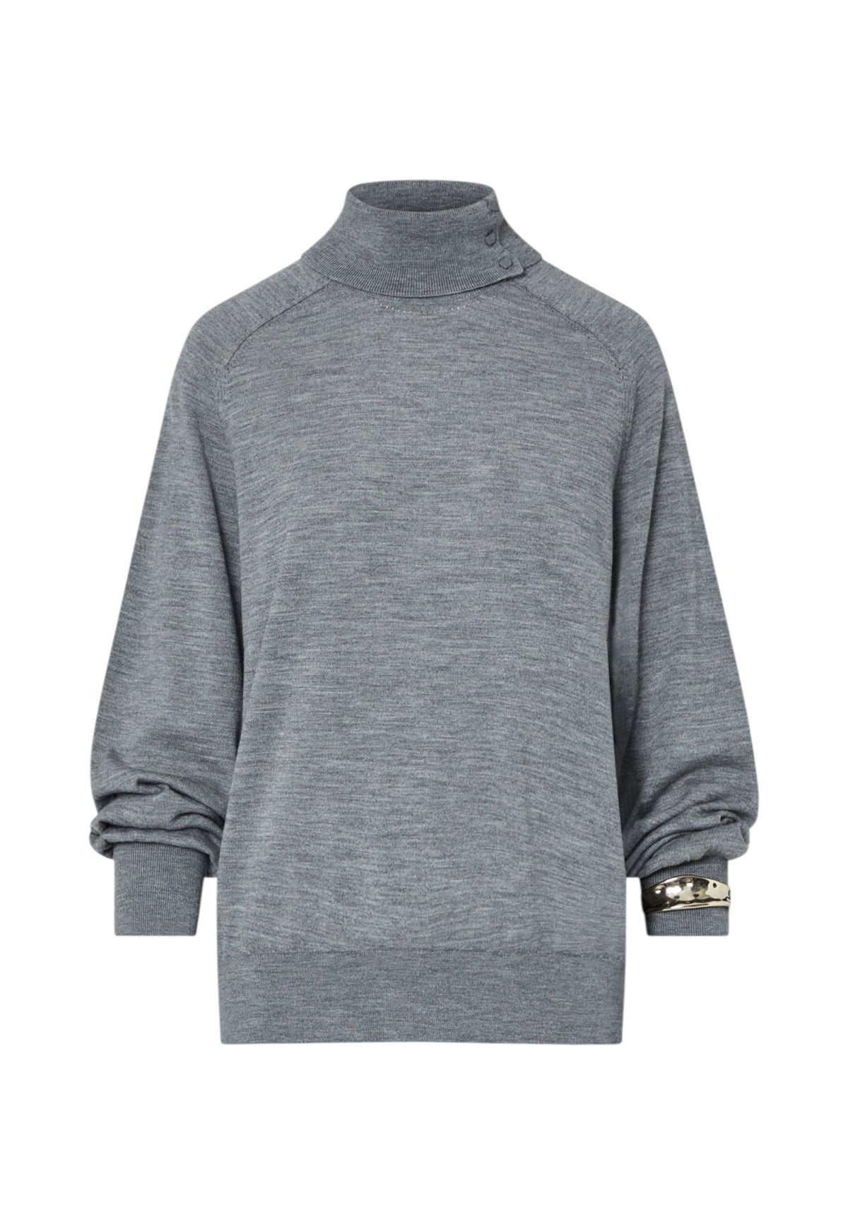 Maglia Collo Alto Donna Liu Jo Manche Raglan Con Bracciale  CF6039MA82O