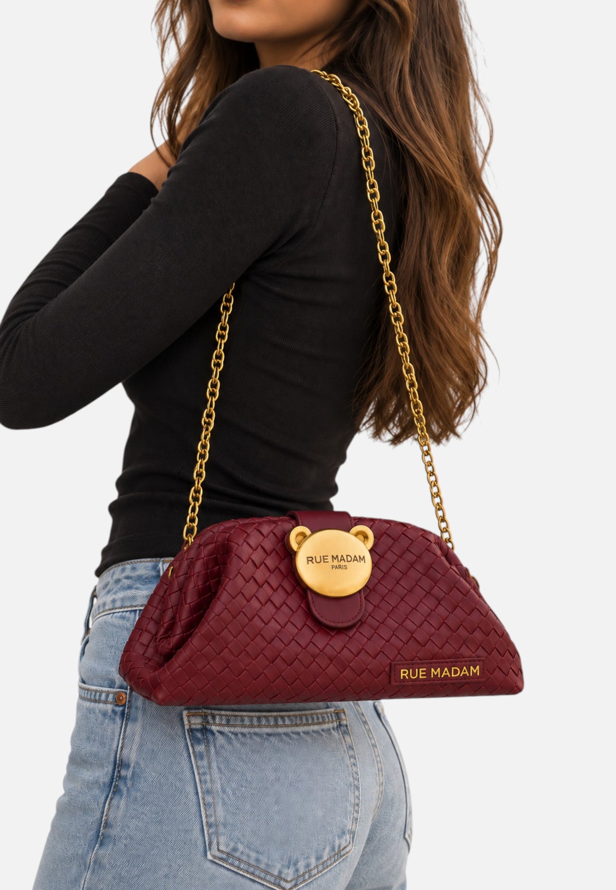 Borsa A Spalla Donna Rue Madam Paris  The Pouch Motif 1647