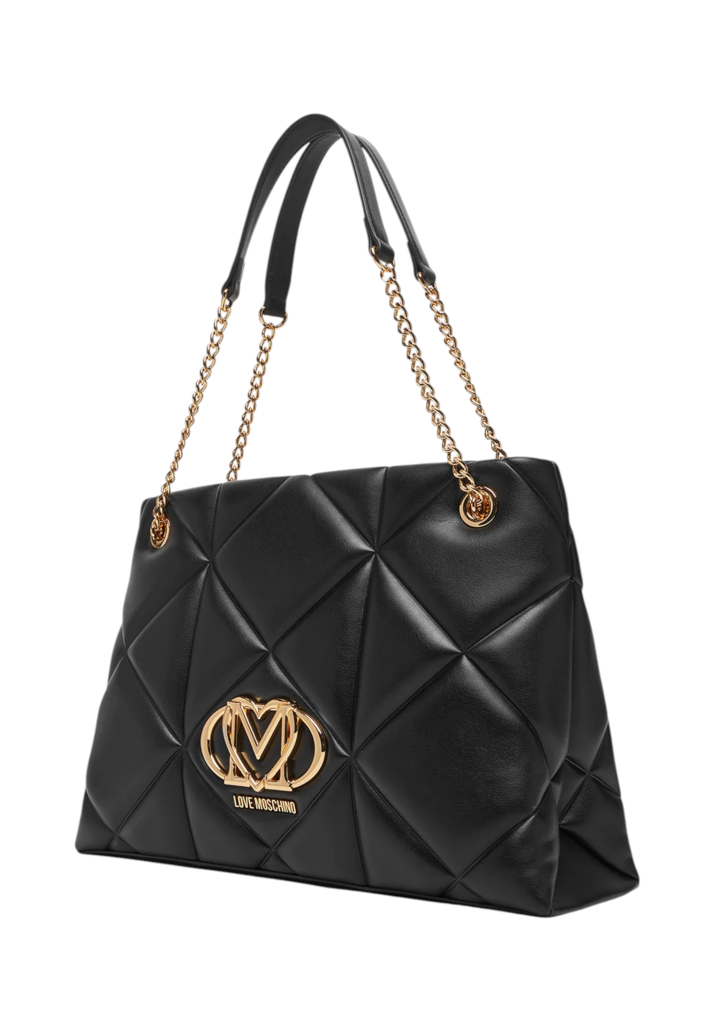 Borsa A Mano Donna Love Moschino Trapuntata Con Manico E Logo Metallico  JC4040PP0PLC0