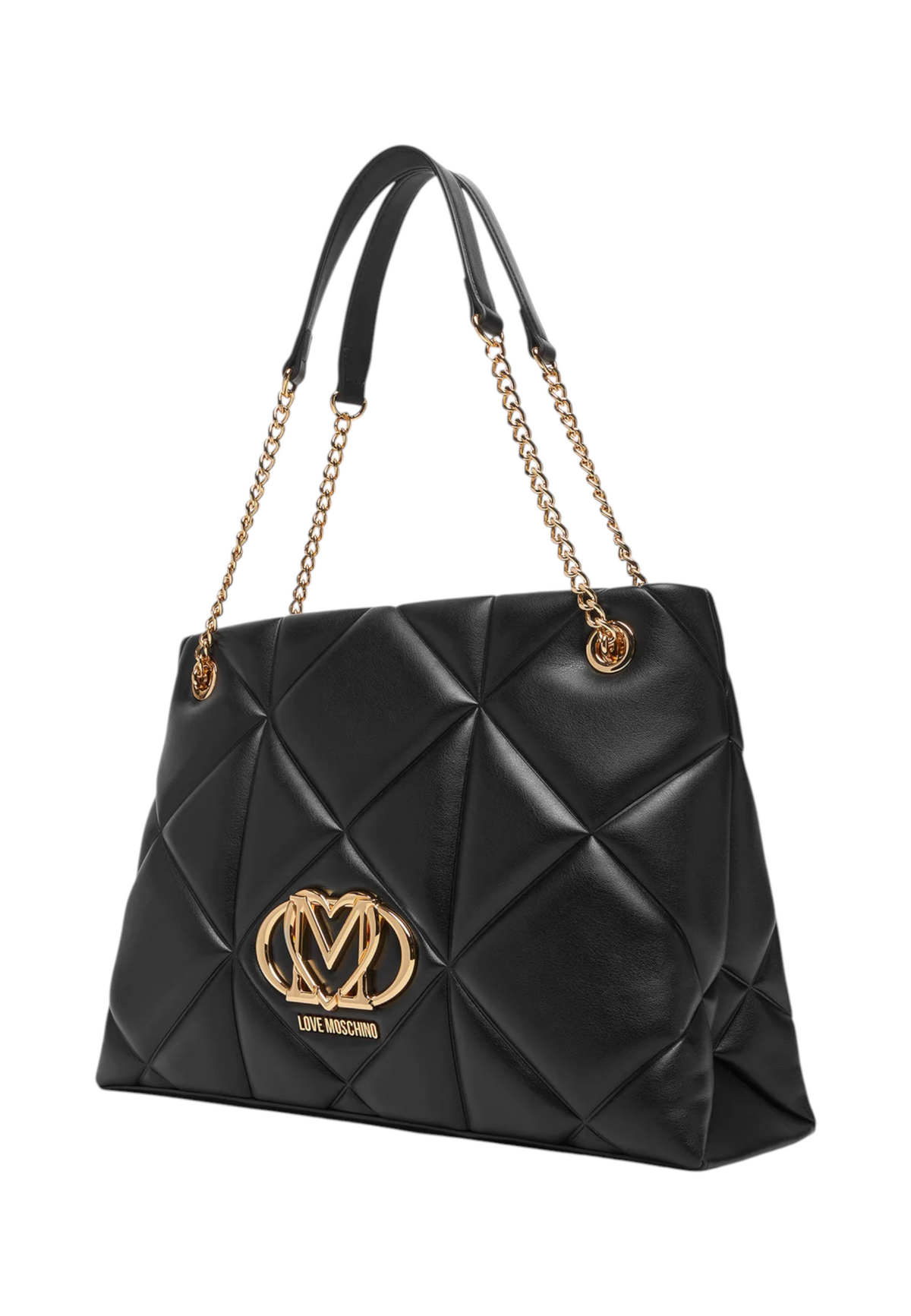 Borsa A Mano Donna Love Moschino Trapuntata Con Manico E Logo Metallico  JC4040PP0PLC0