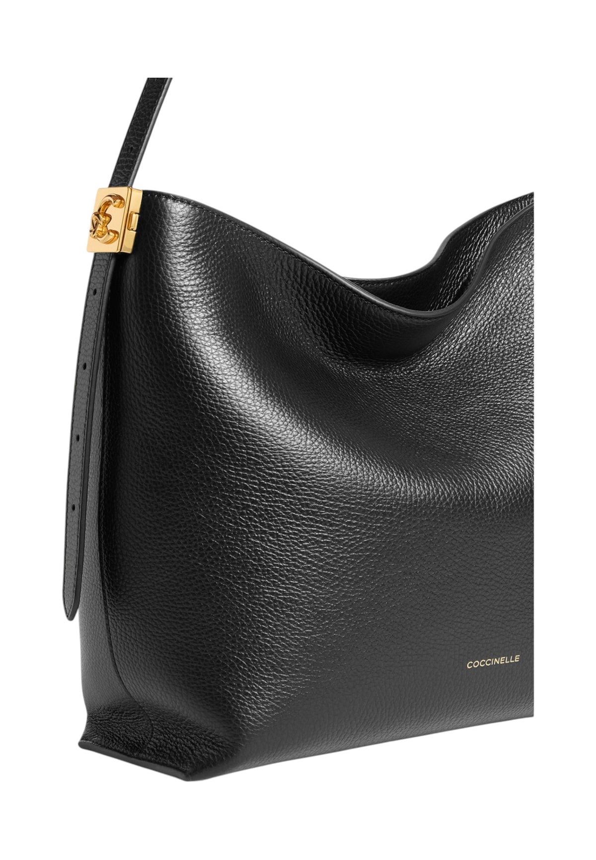 Borsa A Spalla Donna Coccinelle Pelle con grana, Chiusura con dettaglio lock C-Me Lock E1U4K130201