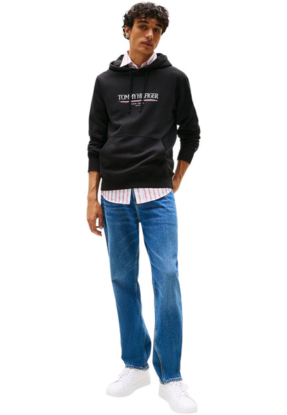Felpa Con Cappuccio Uomo Tommy Hilfiger  Brand Love Hilfiger MW0MW40534