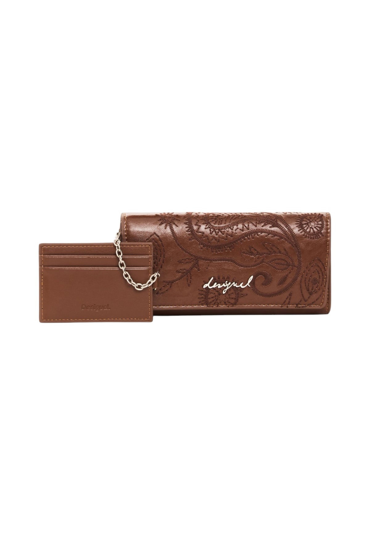 Portafoglio Con Portamonete Donna Desigual  Mone Siroco Marina Camel 26WAYP27
