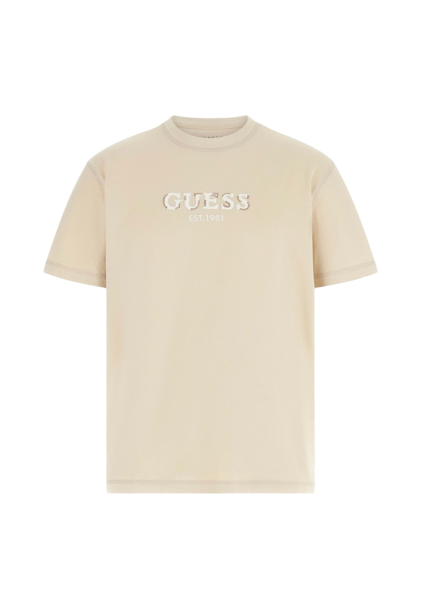 T-Shirt Manica Corta Uomo Guess  uess Logo Contrast Stit M6GI16K3032