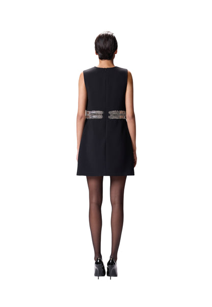 Vestito Corto Donna Pinko In Crepe Con Ricamo Amalur 105956A2YH