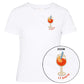 T-Shirt Manica Corta Donna Mc2 Saint Barth Sb Spritz Beads Emb Emilie EMI0001
