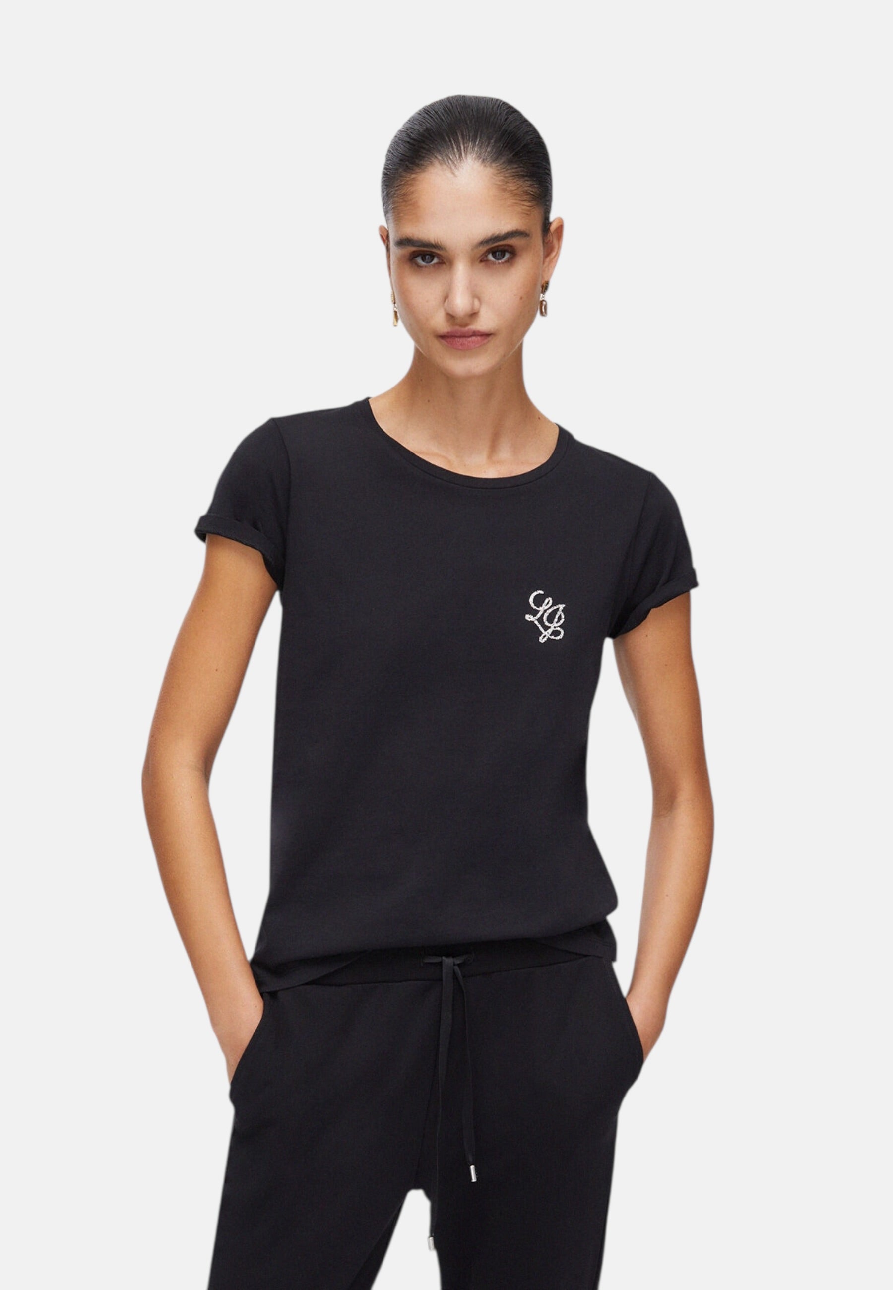 T-Shirt Manica Corta Donna Liu Jo LJ Eco Line TA6056JS923