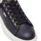 Sneakers Basse Donna Liu Jo In Pelle Di Vitello E Pelle Scamosciata Con Dettagli Oro Casper 01 BA6069P0304