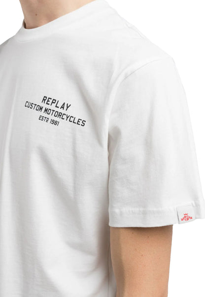 T-Shirt Manica Corta Uomo Replay