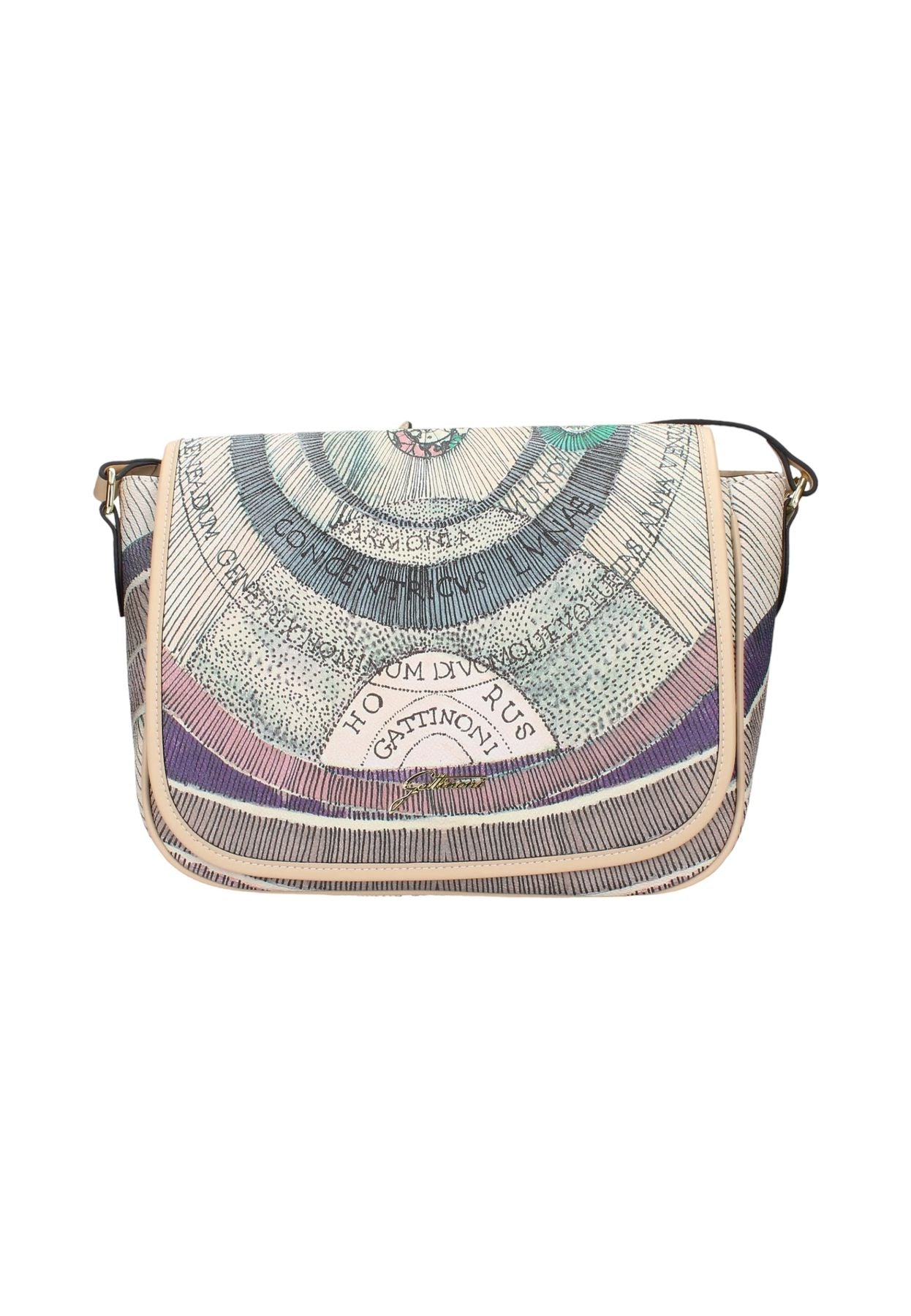 Borsa A Tracolla Donna Gattinoni Flap Bag Planetarium BIGPL6441WPQ