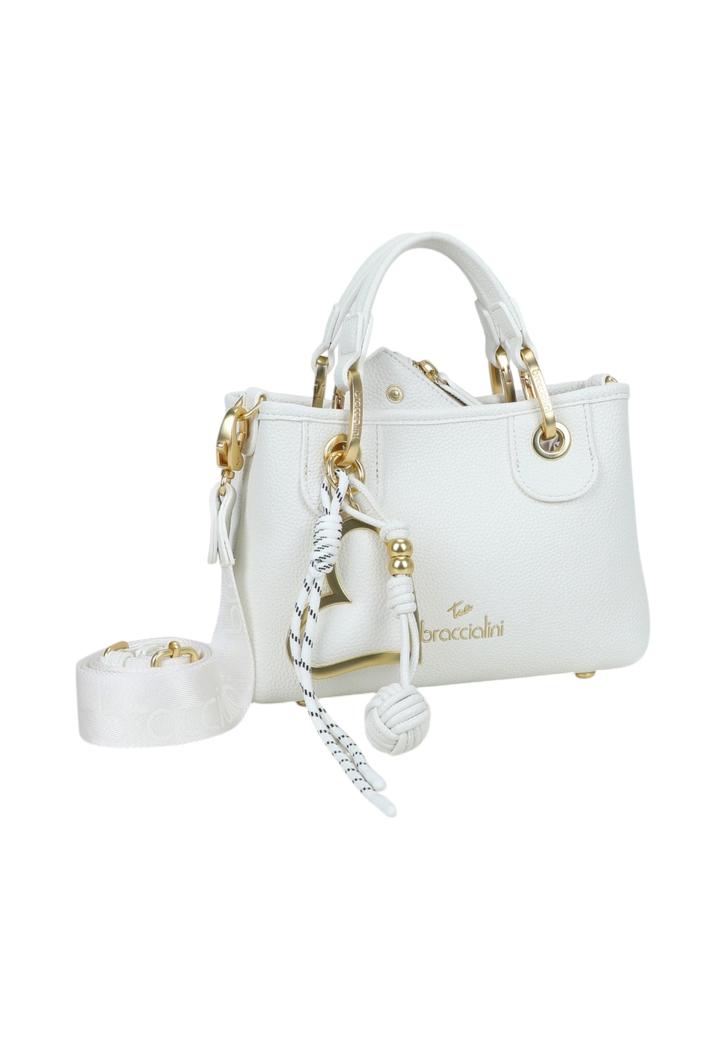Borsa A Mano Donna Braccialini Small Con Doppio Manico Con Tracolla Beth B18843YY