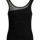 Canotta  Donna Pinko Con Pizzo Logo Love Birds Cupboard 106461A362