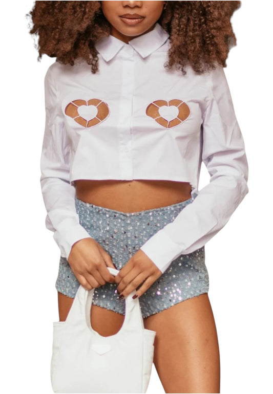 Camicia Manica lunga Donna Glamorous   AN4700