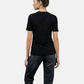 T-Shirt Manica Corta Donna Gaelle Con Dettaglio Aperture Sul Davanti  GAABW00694