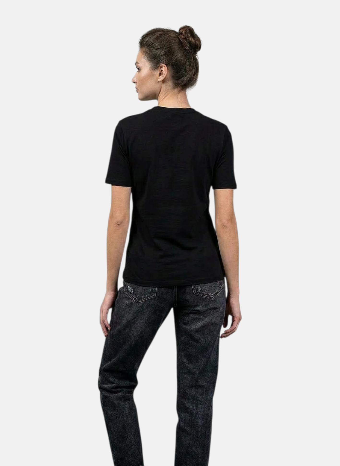 T-Shirt Manica Corta Donna Gaelle Con Dettaglio Aperture Sul Davanti  GAABW00694