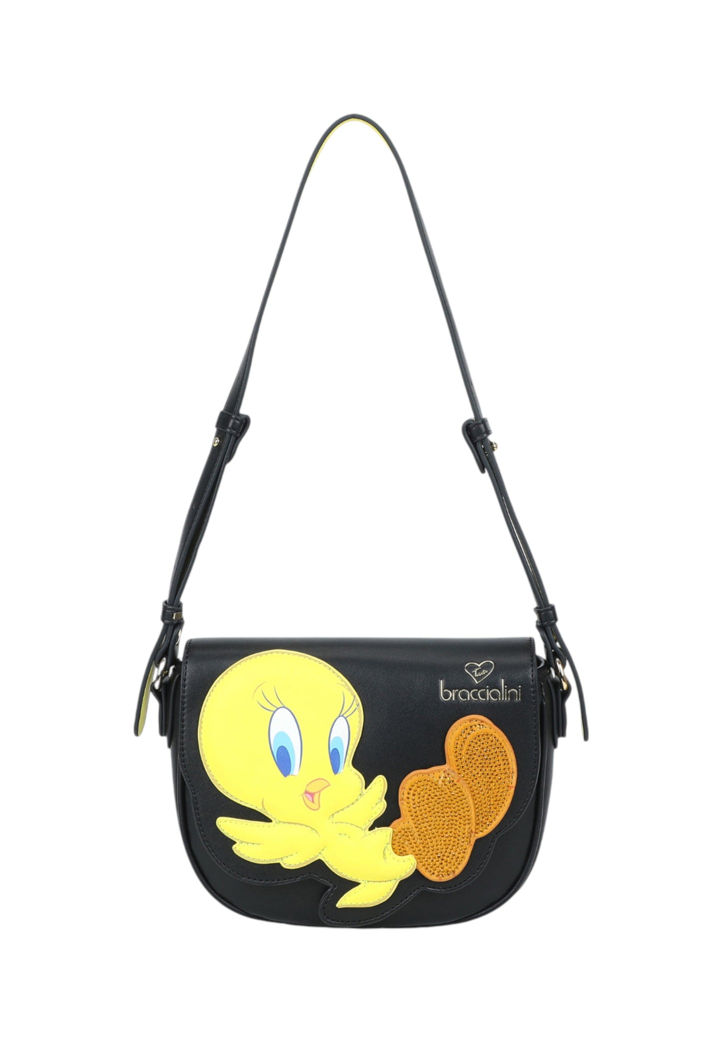 Borsa A Tracolla Donna Braccialini Patch Tweety Shape Lt LT222YY