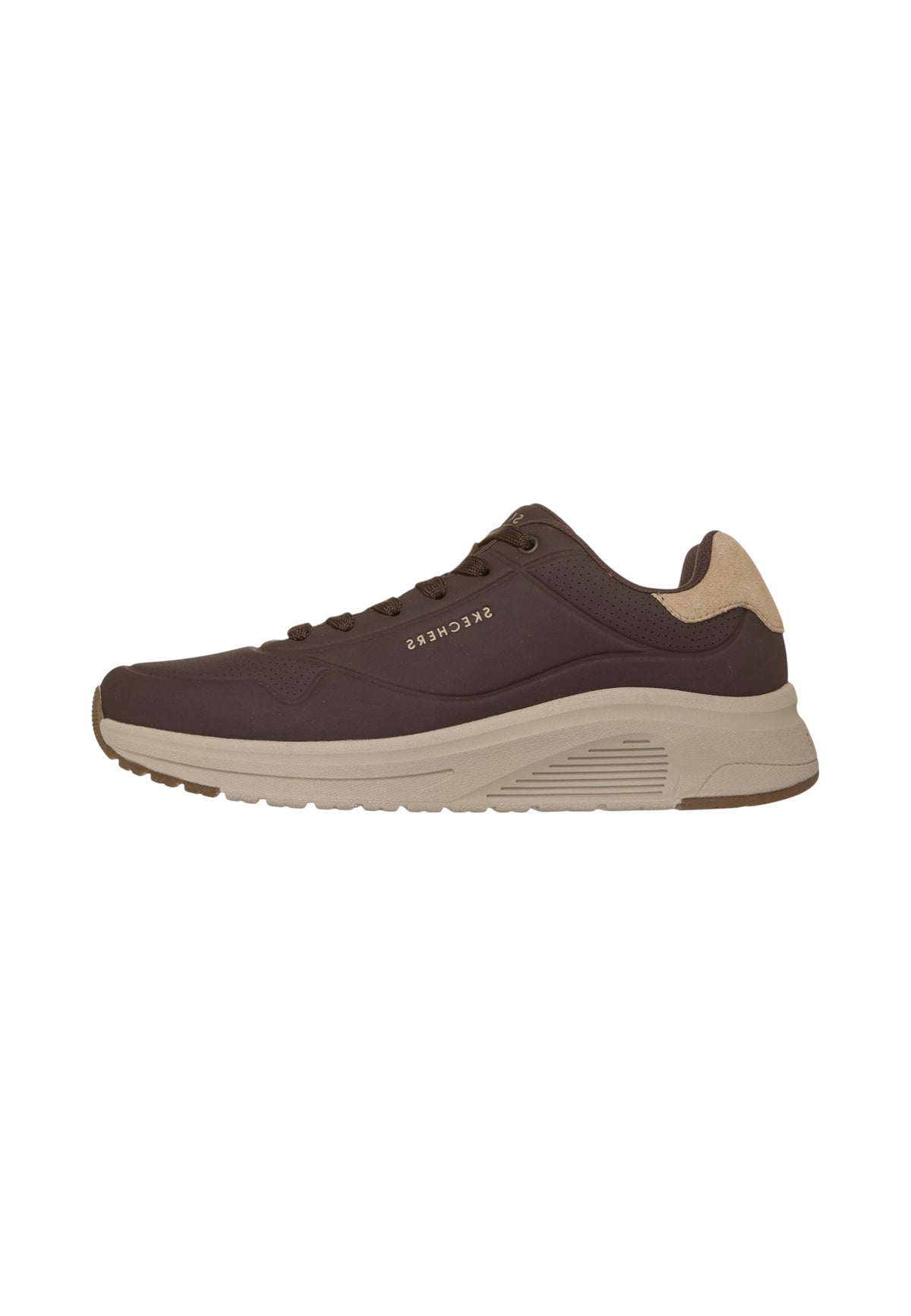 Sneakers Basse Uomo Skechers Memory Foam, Dettaglio scamosciato Uno Lite 2 183530