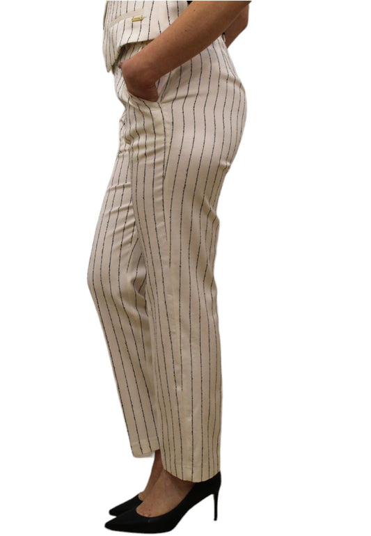 Pantaloni  Donna Kocca Con Fantasia A Righe Hans P24PPF2137ABRI3102