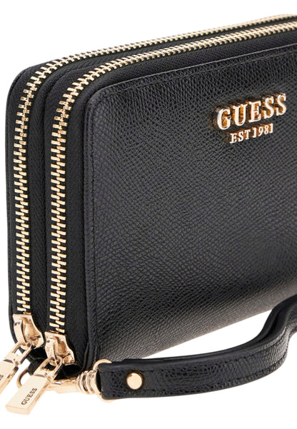 Portafoglio Con Zip Donna Guess Medium Double Zip Amorette SWBG7898164
