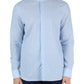Camicia Manica lunga Uomo QB24 A Righe Collo Coreana  CFC0114984003