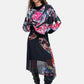 Maglione A Girocollo Donna Desigual Collaborazione M. C. Lacroix, Motivo floreale, Fit oversize, Maglia grossa, Poliestere riciclato Jardim 26WWJF05