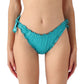 Bikini Pezzo Sotto Donna Mc2 Saint Barth Frou Frou Con Nodi Laterali Moon - Lurex Saint Beach