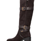 Stivali  Donna Liu Jo In Pelle Scamosciata Con Tacco A Blocco E Doppio Cinturino Colby 02 SF6053PX310