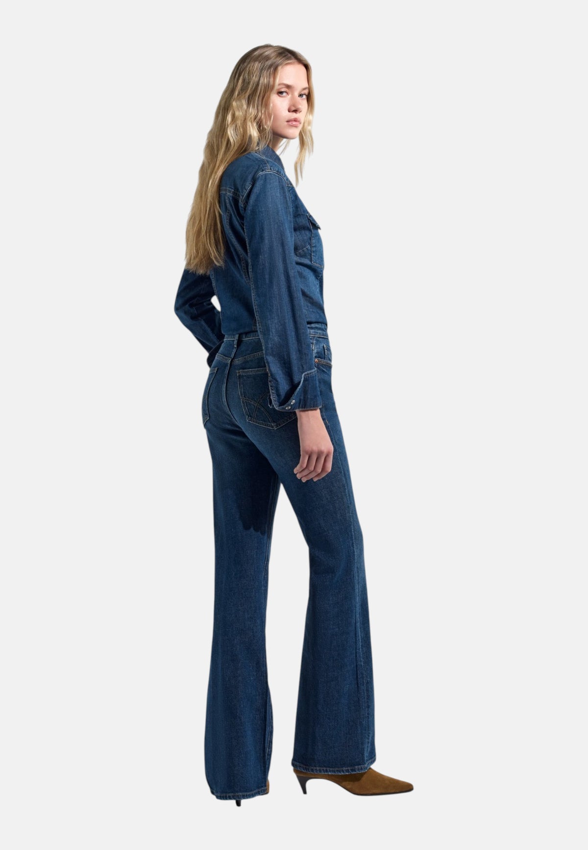 Jeans Flare Fit Donna Gas Basic Medium Dark Camilia Z 355882030191