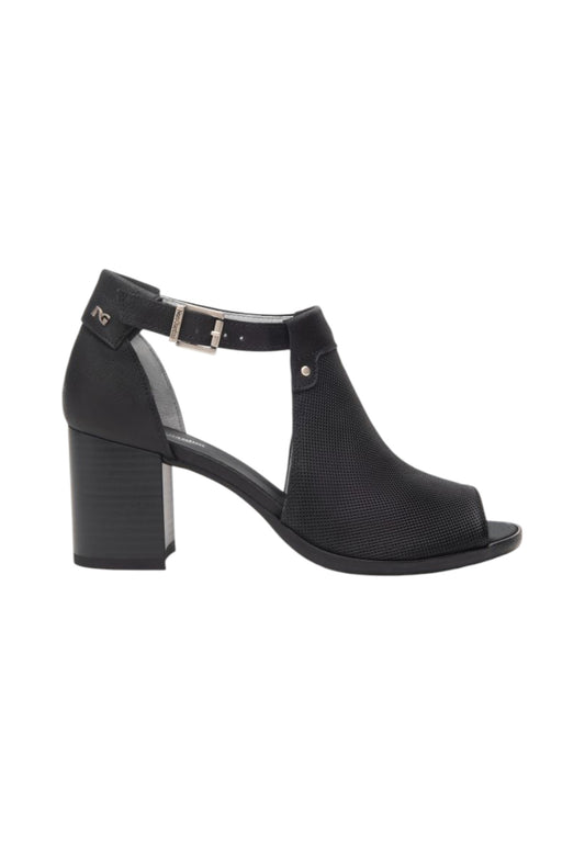 Sandali Con Tacco Donna Nero Giardini