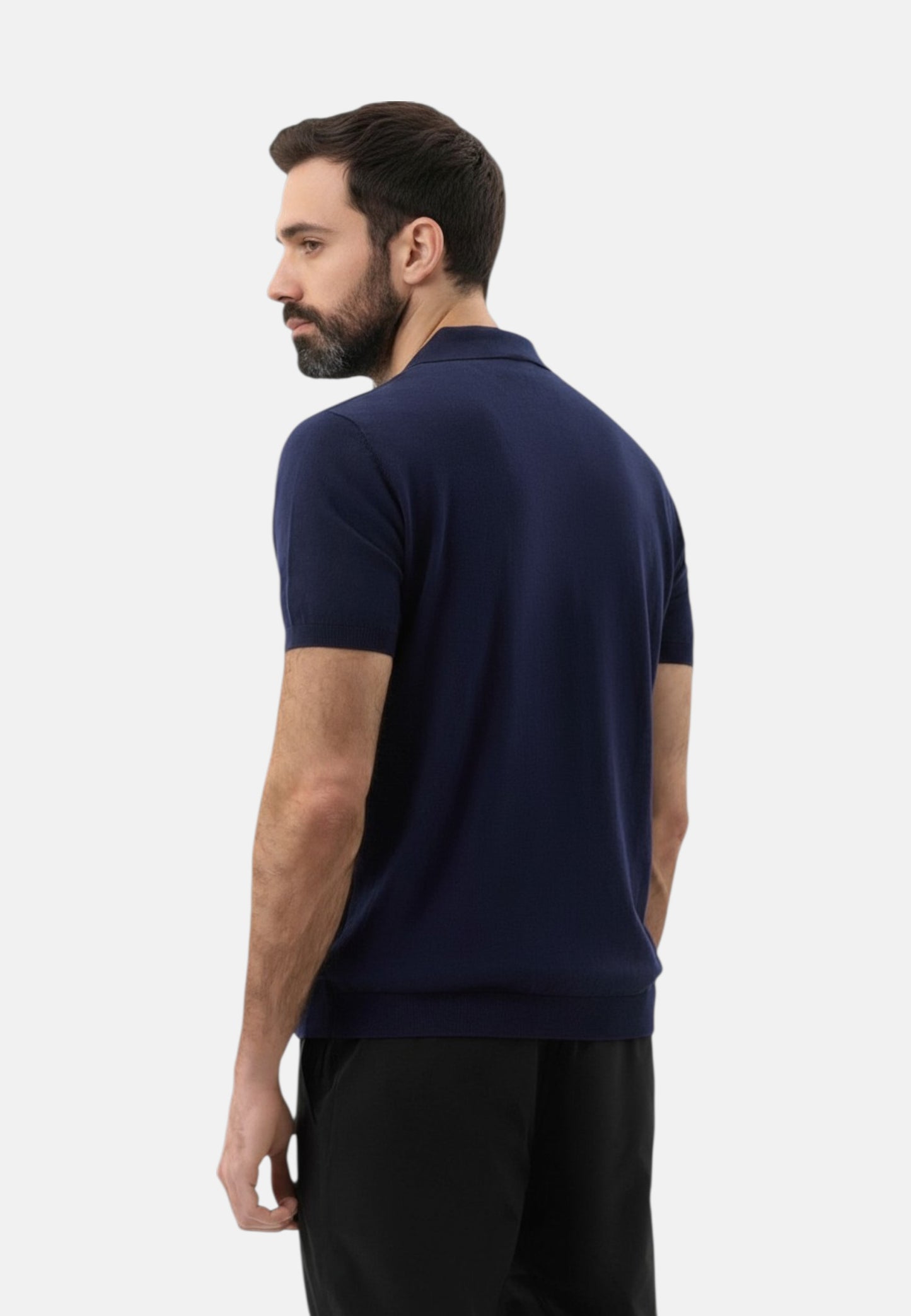 Polo Manica Corta Uomo Harmont & Blaine In Maglia SmacchInata Righe Verticali  HRQ856031075