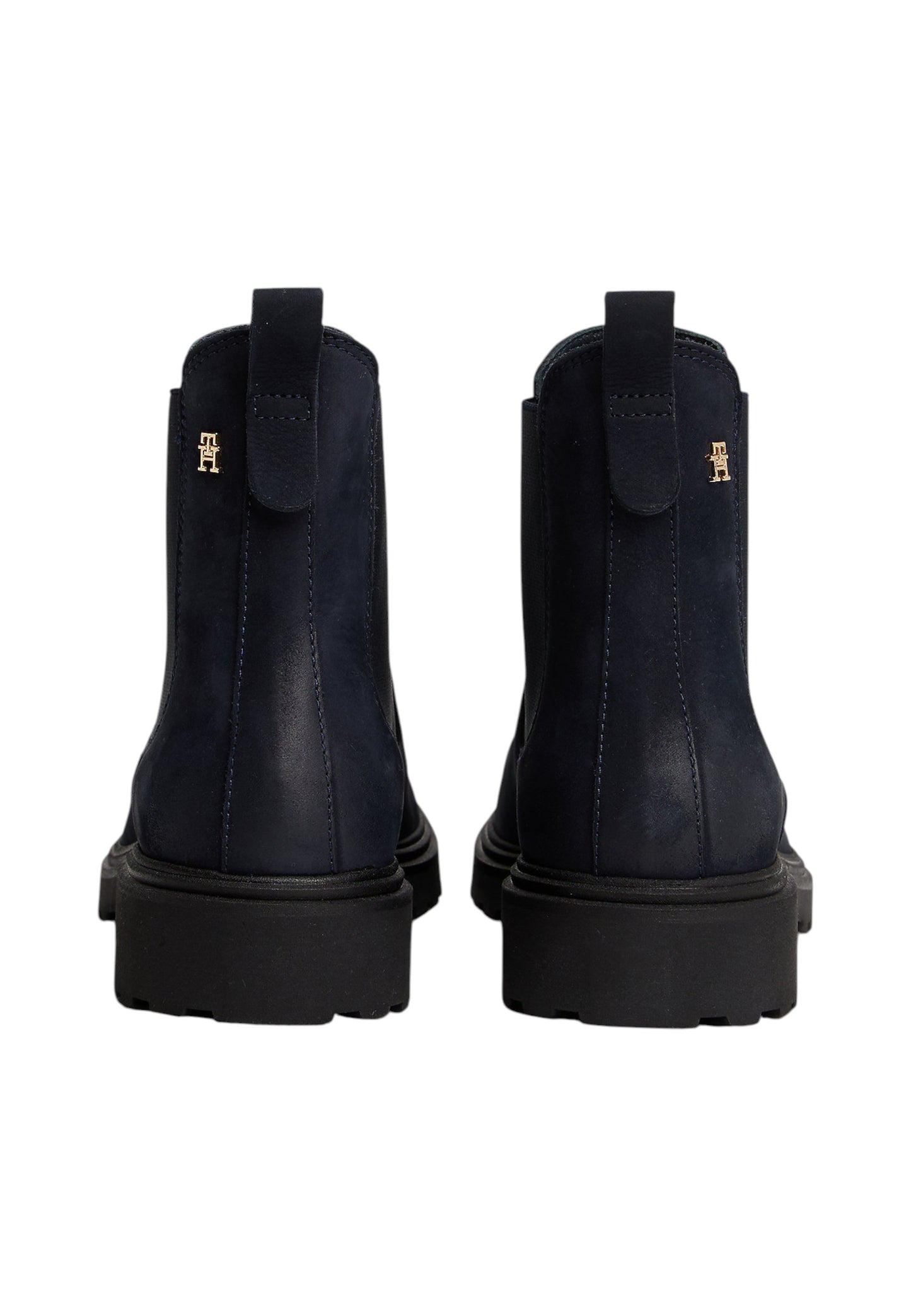 Stivaletti Chelsea Donna Tommy Hilfiger  Th Nubuck Cleated FW0FW09041