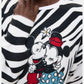 Maglione A Girocollo Donna Desigual Fit regular, Maglia grossa Hug Mickey 26WWJF48