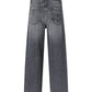 Jeans Barrel Fit Donna Pinko Vestibilit� balloon, gamba arrotondata e pi� stretta al fondo, vita regular con passanti, denim in cotone e lyocell, ricamo Love Birds sulla tasca posteriore Estelle 103857A2RY