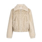 Giacca Bomber Donna Liu Jo In Teddy Con Trecce  MF5094E1044