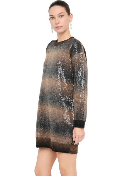 Vestito Corto Donna Liu Jo In Maglia  MF5488MA14R