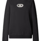 Felpa A Girocollo Donna Liu Jo Logo Strass Linea Eco TA6073FS090