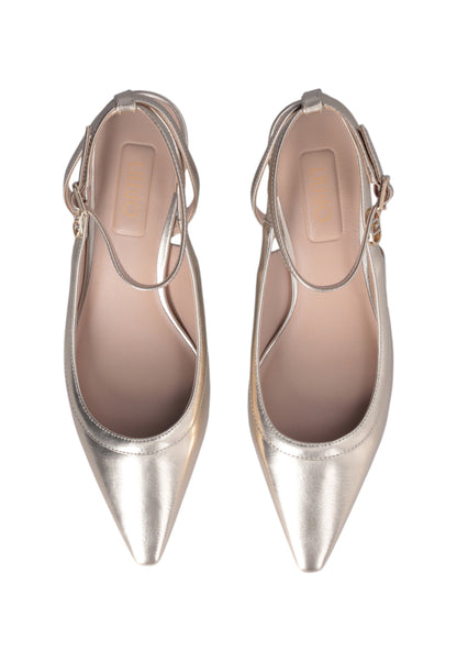Sling Back  Donna Liu Jo Metallic Gemy