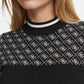 Maglione Collo Alto Donna Guess Logo 4G Gj W5BR24Z3JD2