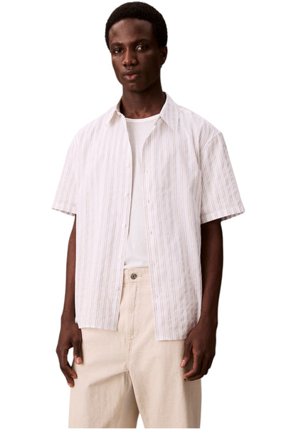 T-Shirt Manica Corta Uomo Calvin klein  Supima Chest Emb LV04LB275G