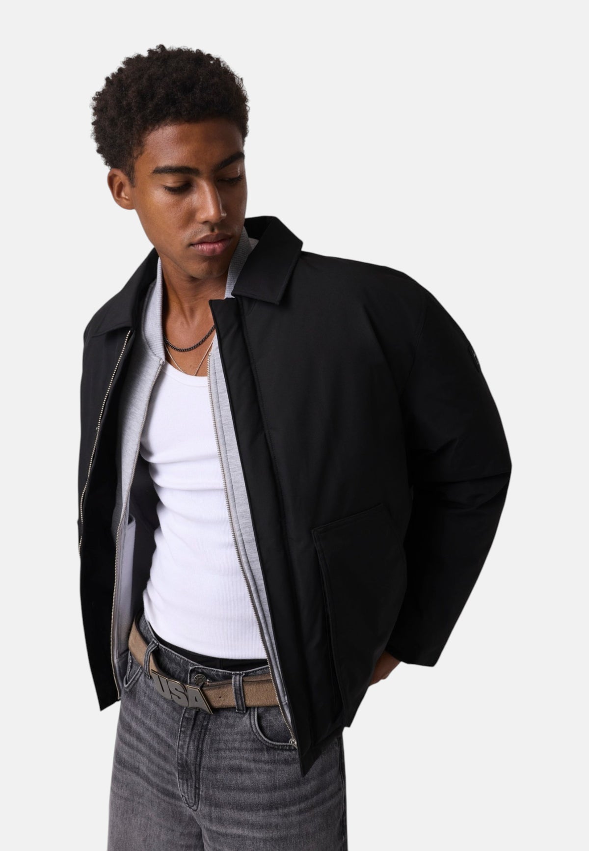 Giacca Invernale Uomo Guess Imbottita, Stile workwear Gj M6BL11W3737