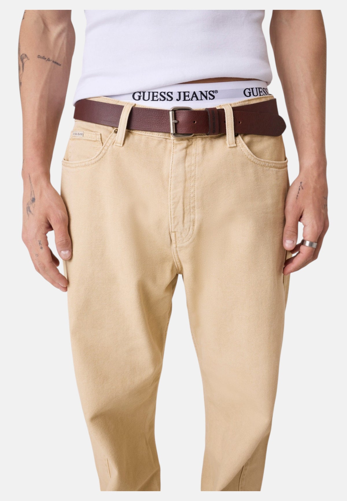 Jeans Relaxed Fit Uomo Guess Twisted Seam Gj G18 M6YAB3W2742