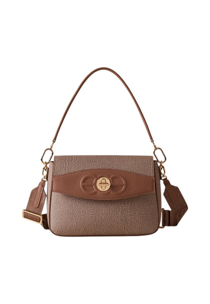 Borsa A Spalla Donna Borbonese Camera Case Small Con tracolla Moonlight 910101390098