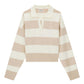 Polo Manica lunga Donna Guess In Maglia Gj Polo Striped W6RR16Z3FC2