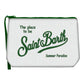 Pochette  Unisex Mc2 Saint Barth Bianco Aline Piquet ALI0008