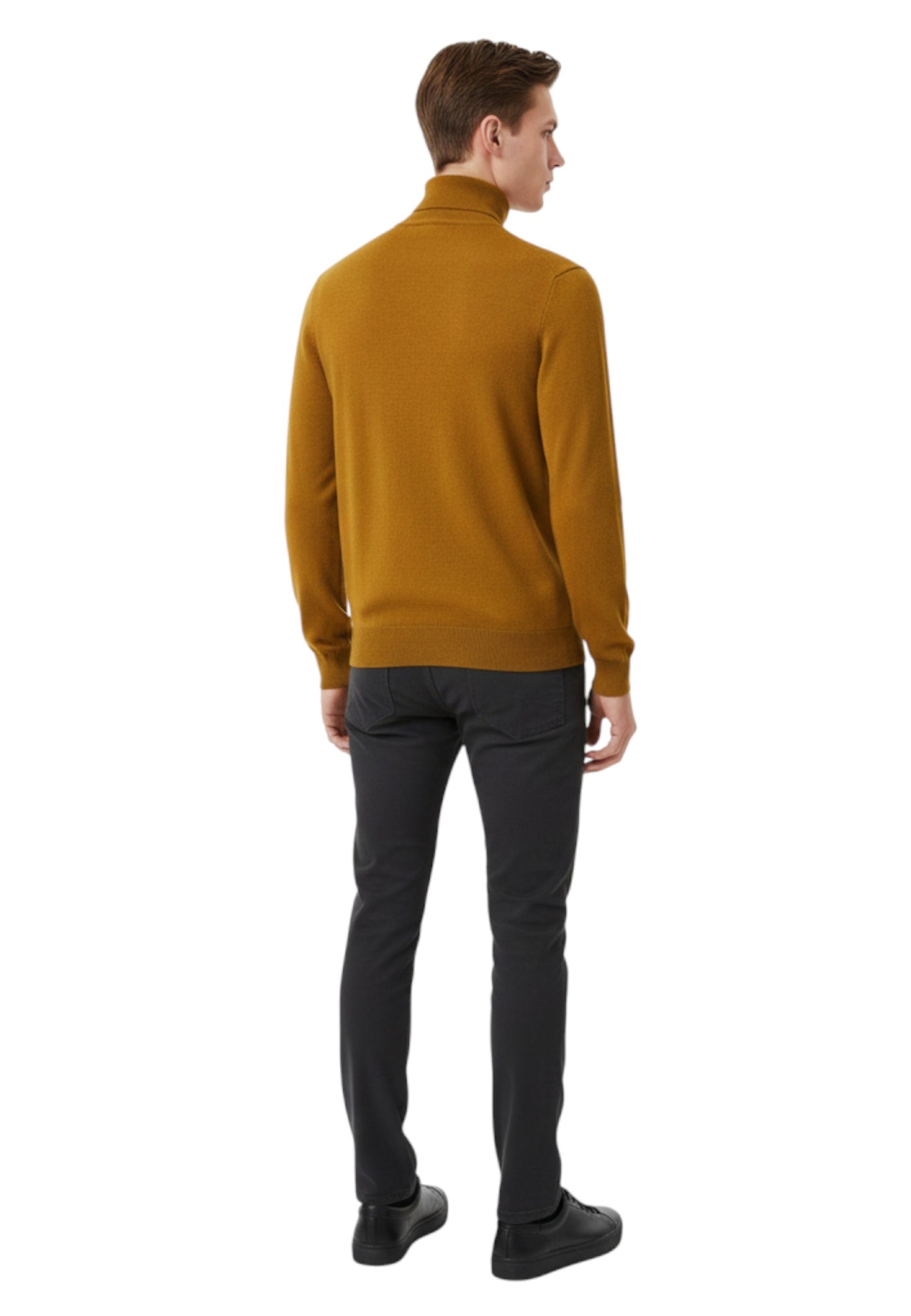 Maglione Collo Alto Uomo Harmont & Blaine Dolcevita Basic In Merino  HRP006030478