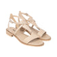 Sandali Bassi Donna Nero Giardini In Pelle Con Fascia Frontale  E615895D