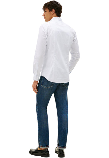 Camicia Manica lunga Uomo Tommy Hilfiger  Cl - Pop Stch Ben St MW0MW40525