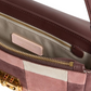 Borsa A Spalla Donna Coccinelle Motivo Vichy, In camoscio, Chiusura con dettaglio lock C-Me Lock Vi.p E1V5S120201
